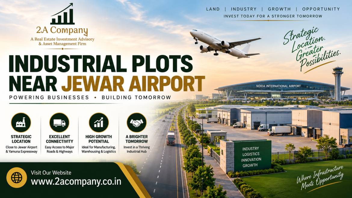 Industrial Plots Near Jewar Airport: A Growing Opportunity for Businesses & Investors