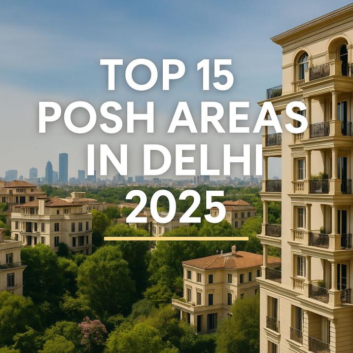 Top 15 Posh Areas in Delhi (Best Localities & Residential Properties) – 2025 Guide